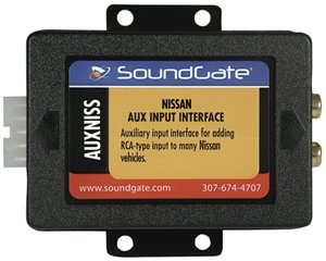 SOUNDGATE AUXNISSV3 Dual Auxiliary Input Interface for 1998 2004 Nissan