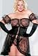 Elite Figure Enhancing Sexy Sheer Babydoll and g string lingerie set Plus Size While It’s Still Available