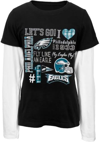 Philadelphia Eagles - Spirit Girls Juvy 2fer - Juvy 6/7