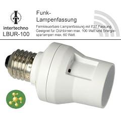 Intertechno Funk Lampenfassung LBUR-100