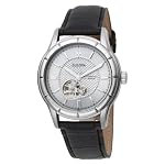 Bulova Men's 96A111 Automatic Strap Silver White Dial Watch from Bulova