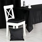 Nappe rectangulaire Essentiel (L250 cm) Noir