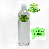 24 oz Fractionated Coconut Oil Liquid Pure Organic Raw by Dr.Adorable Anti-Wrinkle Anti-Aging Stretch Marks Moisturizer Carrier & Massage Oil