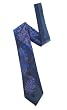 Abundance Woven Tie in deep royal , black