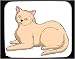   - Mouse Pad with burmese, cat, haired, short, pet, animal
