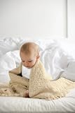 Gaiam Organic Cotton Patchwork Baby Blanket - Natural