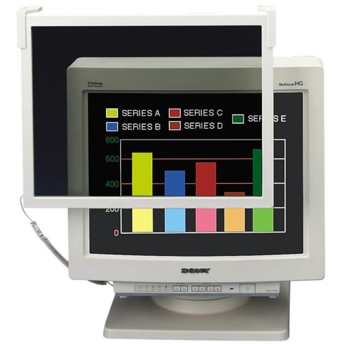CCS20107 - CRT Anti-Radiation Glare Filter,19-21 Screen,Platinum