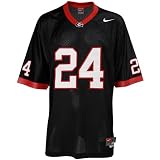 Nike Georgia Bulldogs #24 Black Alternate Twilled Football Jersey