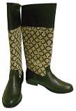 Coach Signature Chrissi Khaki Brown Boots