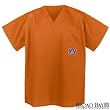 Auburn Scrubs Top Orange Shirt- Auburn Tigers For HIM or HER -Officially Licensed NCAA College Logo Apparel For HIM or HER SEARCH BROAD BAY SCRUB FOR OTHER College Logo Apparel Unique GIFT Ideas for Man Men Woman Women Ladies Nurses