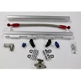 OBX Silver Fuel Injection Rail for 99-04 Ford Mustang GT 4.6L V8