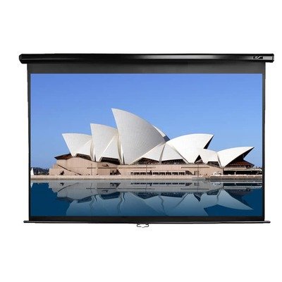 Manual Home Cinema Pull Down Projector Screen - 16:10 Format