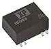 XP POWER ISU0348S15 Isolated Board Mount DC/DC Converter, 1 Output, 3 W, 15 V, 200 mA