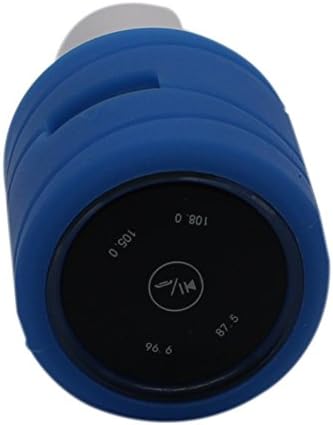 Yeahsi (TM) Usb Car Charger with Bluetooth Speaker Dual Port Stamp Style Car Charger 4.8A/24W 2 Port USB Car Charger (Green Blue) Portable Fast External Battery Pack Charger