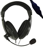 Frisby Leatherette Dynamic Stereo Headpone&mic