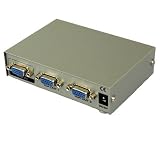 2-port VGA Splitter 1 PC To 2 Monitors VGA SVGA XGA LCD Video Splitter Box