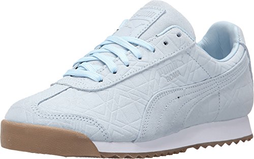 PUMA Womens Roma Emboss Forest Omphalodes-Gum