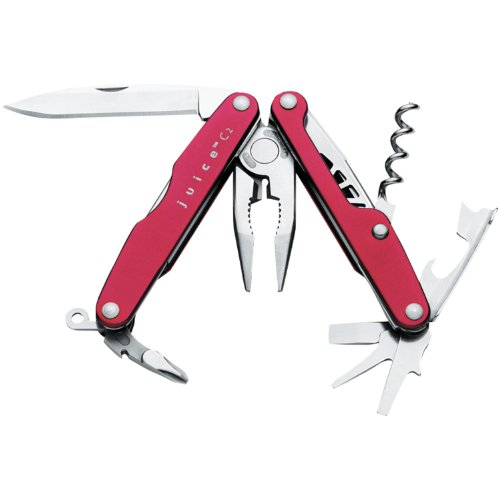 Leatherman 70101003K Juice C2 Pocket Multi-Tool Inferno RedB0007UQ16U : image