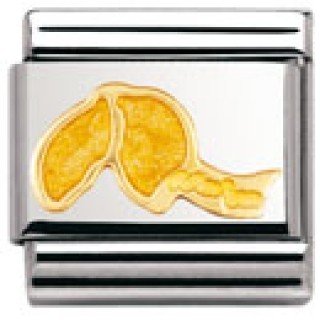 Nomination Composable Classic FOODS Edelstahl, Email und 18K-Gold (Chinesische Teigtasche) Preisvergleich