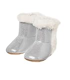 (ジンボリー) GYMBOREE (0～2才) マウス&ムース グリッターブーティー カラー:シルバーグリッター 2(10cm) [並行輸入品]