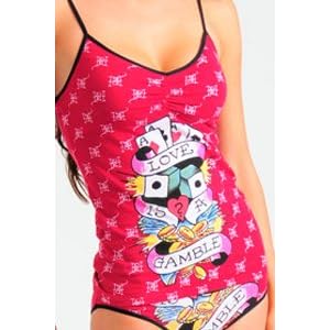 Ed Hardy Love is a Gamble Camisole