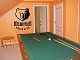 WALL STICKER MURAL VINYL NBA Memphis Grizzlies 004