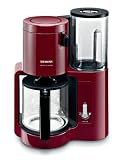 Siemens TC80104 Kaffeemaschine / 1160 Watt / 10-15 Tassen / cranberry red