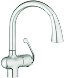 Grohe 33755SD1 LadyLux&reg; Caf&eacute; Single-handle Pull-down Spray head Kitchen Faucet