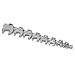 Wilmar W453 10-Piece SAE Open End Crowfoot Wrench Set