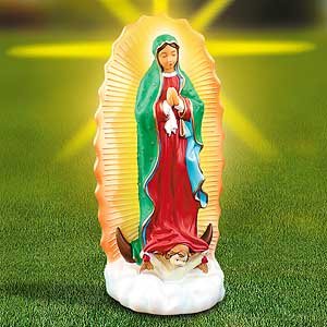 GUADALUPE SOLAR LAWN ORNAMENT