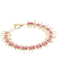 Jules Smith Fishtail Leather Bracelet, 7"