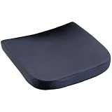 Kensington Memory Foam Seat Cushion, Black