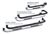 Step Bars Jeep Wrangler SE / Sport / Sahara BLACK