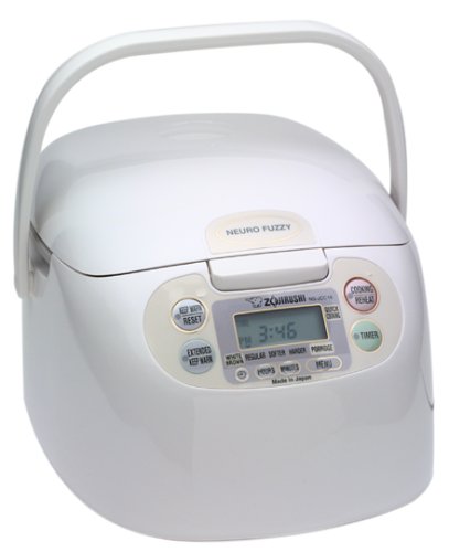 Zojirushi NS-JCC18 Neuro Fuzzy 10-Cup Rice Cooker & Warmer