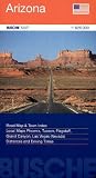 Strassenkarte USA: Arizona 1 : 825 000 - Stra&szlig;enkarte: Town Index - Local Maps Phoenix, Tucson, Flagstaff, Grand Canyon, Las Vegas (Nevada) - Distances and Driving Times - 