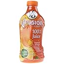 V8 V-Fusion 100% Juice, Tropical Orange, 46 Ounce (Pack of 6)