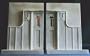Architectural Sculpture Bookends of the Charles Rennie Mackintosh Doors From Queens Cross Church in Glasgow By Timothy Richards