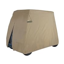 Classic Accessories Fairway Golf Car Easy-On Cover (Fits most two-person golf cars)