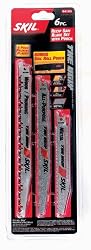 Skil 94103 6-Piece Reciprocating Set with Pouch, 6-Piece