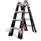 Little Giant 10717LG Fiberglass Multi-Use Model 17 15-ft All-in-One Ladder