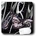Mouse Pad Picturing Harley-Davidson  Motorcycle