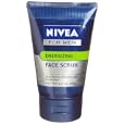 Nivea for Men Energizing Face Scrub, Normal Skin, 4.4-Ounce Tubes (Pack of 4)