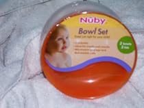 Nuby Bowl Set 2 Bowls and 2 Lids