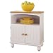 Creative Interiors Utility Center - White with Maple Trim