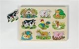 Eigenschaften Gollnest / Tierstimmen, Steckpuzzle