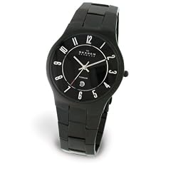 Skagen Herrenarmbanduhr Slimline Titan 572XLTMXB