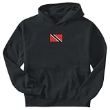 Sweatshirt Black Flag  Trinidad & Tobago  Country