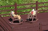 Piko 62295 Rocking Chairs (Pack of 2)