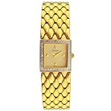 Bulova Women's Diamond Gold-Tone Steel Watch #98R72
