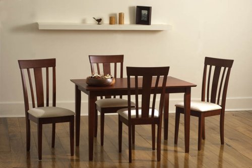 Childrens Toyshop  Kitchen & Housewares : Apollo Antique Oak 5pc Dinette Set